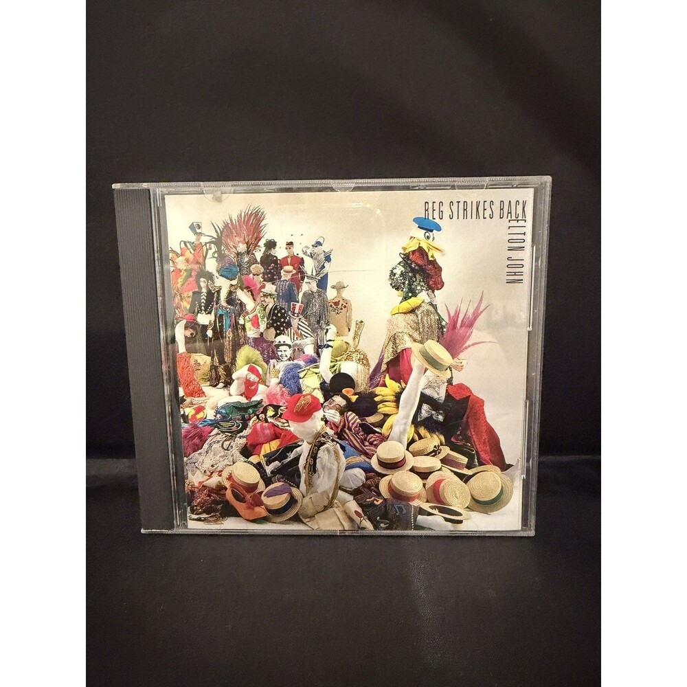 Elton John Reg Strikes Back CD 1990 MCA Pop Rock Album I Don't Wanna Go On With